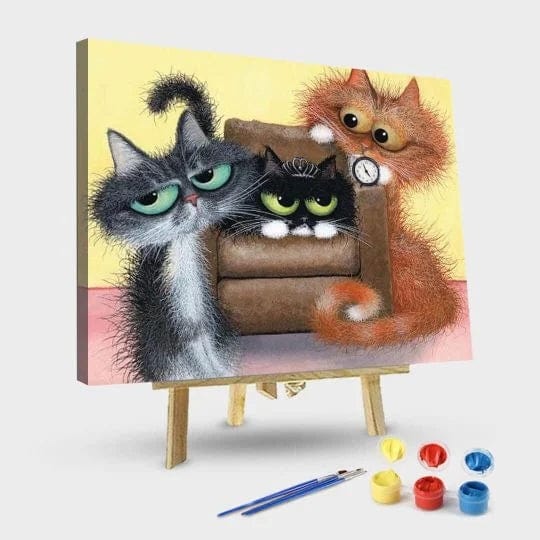 paintingnumberart 16"x20"/40x50cm / Without frame Paint By Numbers Kit – the butterley brood’battleford