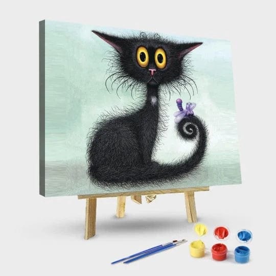 paintingnumberart 16"x20"/40x50cm / Without frame Paint By Numbers Kit – unexpected visitor