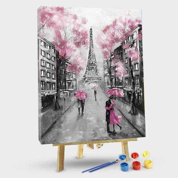 paintingnumberart 16"x20"/40x50cm / Without frame Paint By Numbers Kit- Urban art