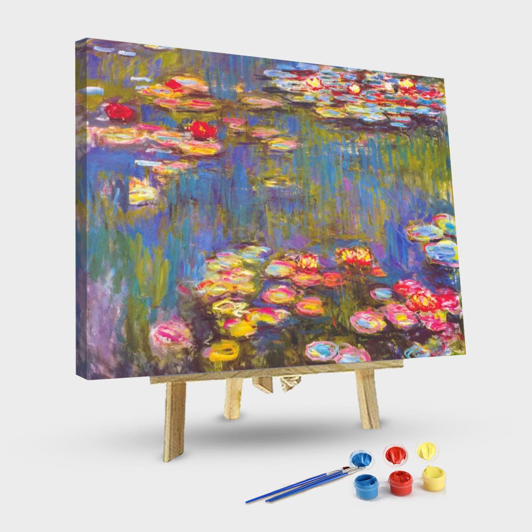 paintingnumberart 16"x20"/40x50cm / Without frame Paint By Numbers Kit-Water Lilies, 1916