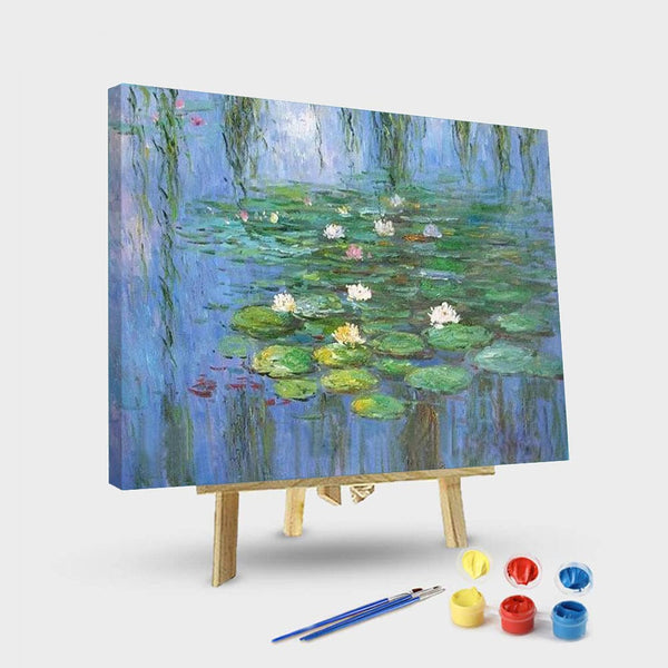 paintingnumberart 16"x20"/40x50cm / Without frame Paint By Numbers Kit – Water Lily Claude Monet