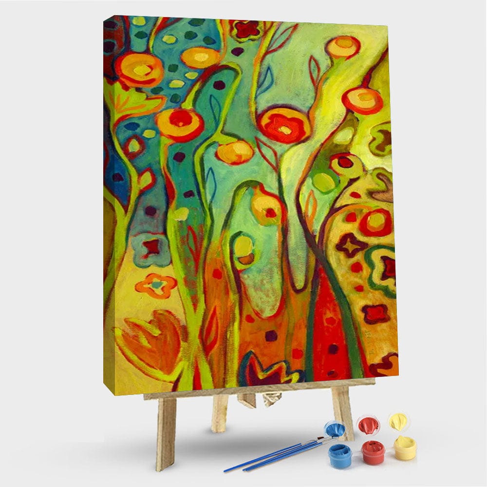 paintingnumberart 16"x20"/40x50cm / Without frame Paint By Numbers Kit – where does your garden grow