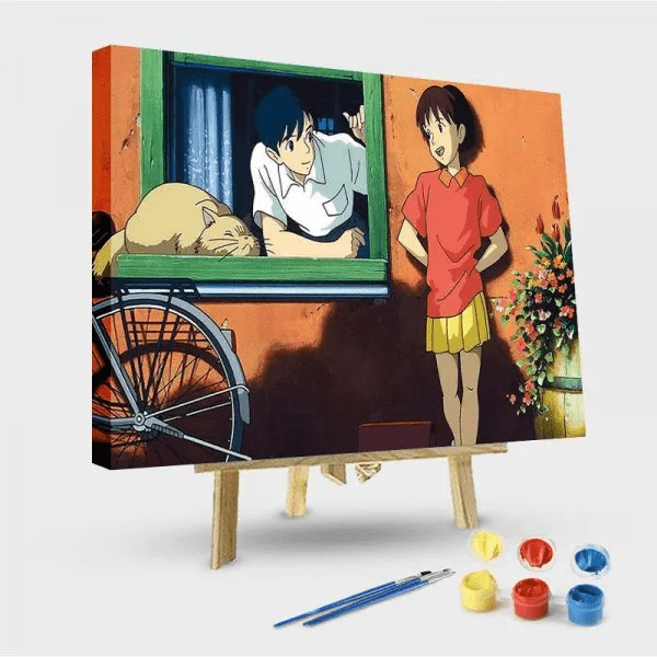paintingnumberart 16"x20"/40x50cm / Without frame Paint by Numbers Kit-Whisper of the Heart