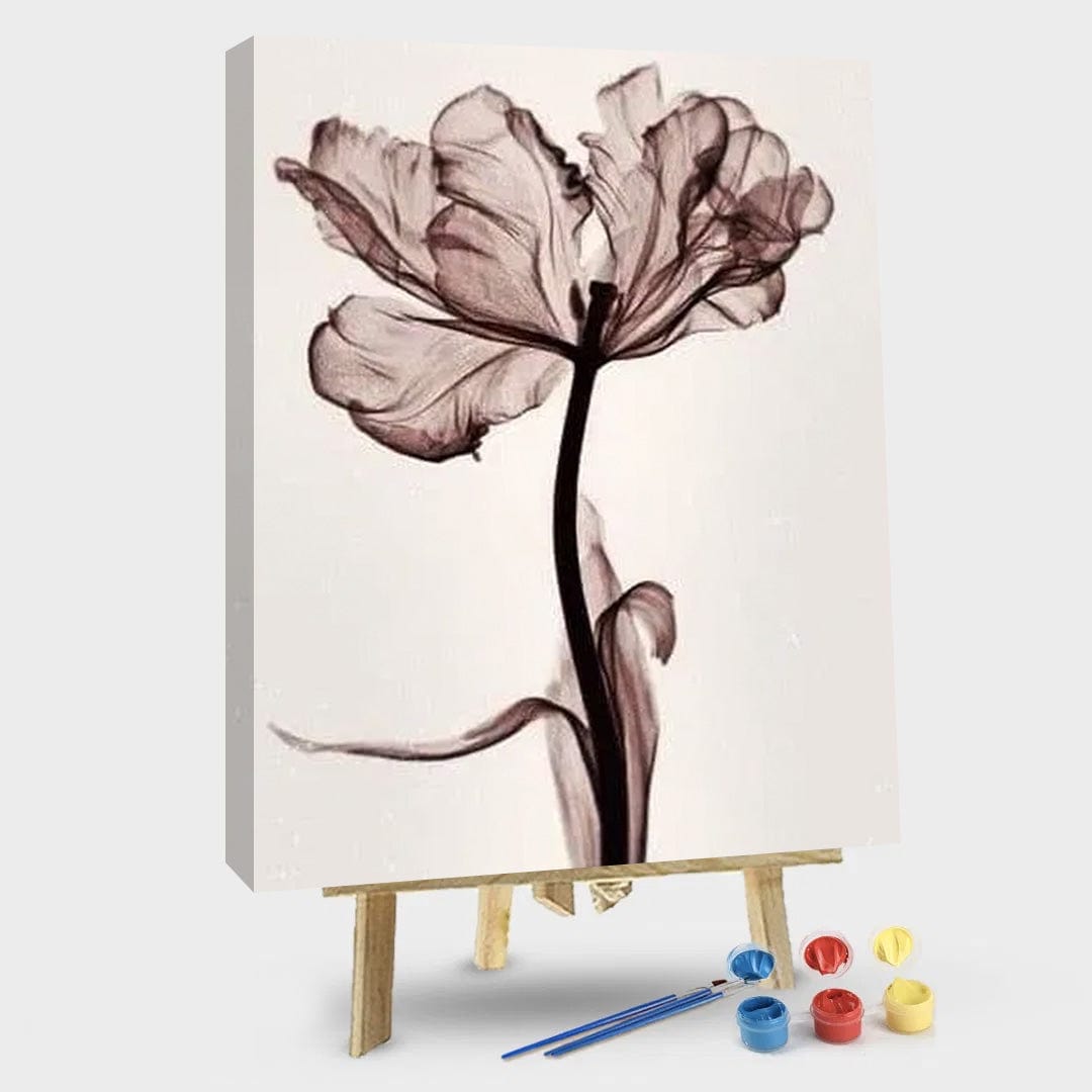 paintingnumberart 16"x20"/40x50cm / Without frame Parrot Tulip – Flowers Paint By Numbers