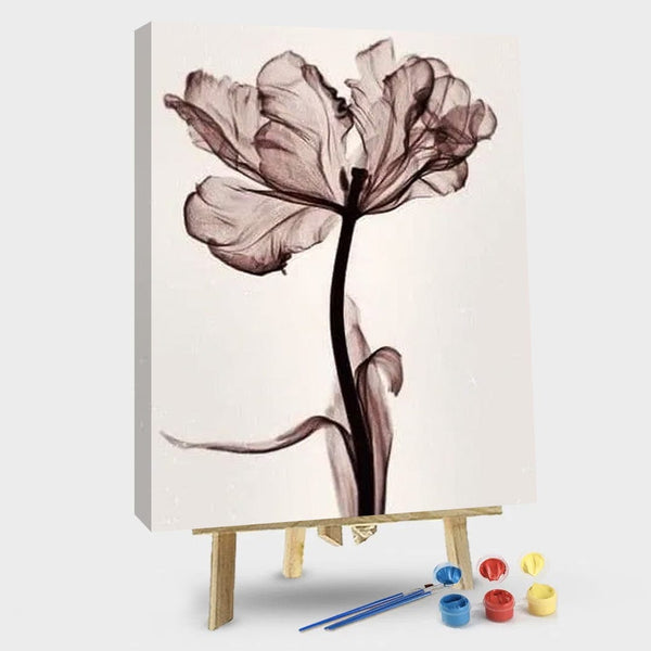 paintingnumberart 16"x20"/40x50cm / Without frame Parrot Tulip – Flowers Paint By Numbers