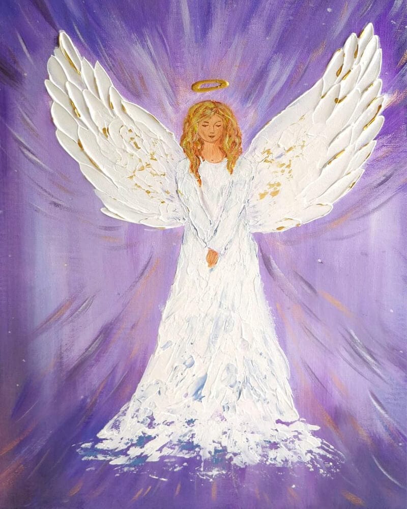 paintingnumberart 16"x20"/40x50cm / Without frame Pretty angel2-Paint by Numbers Kit