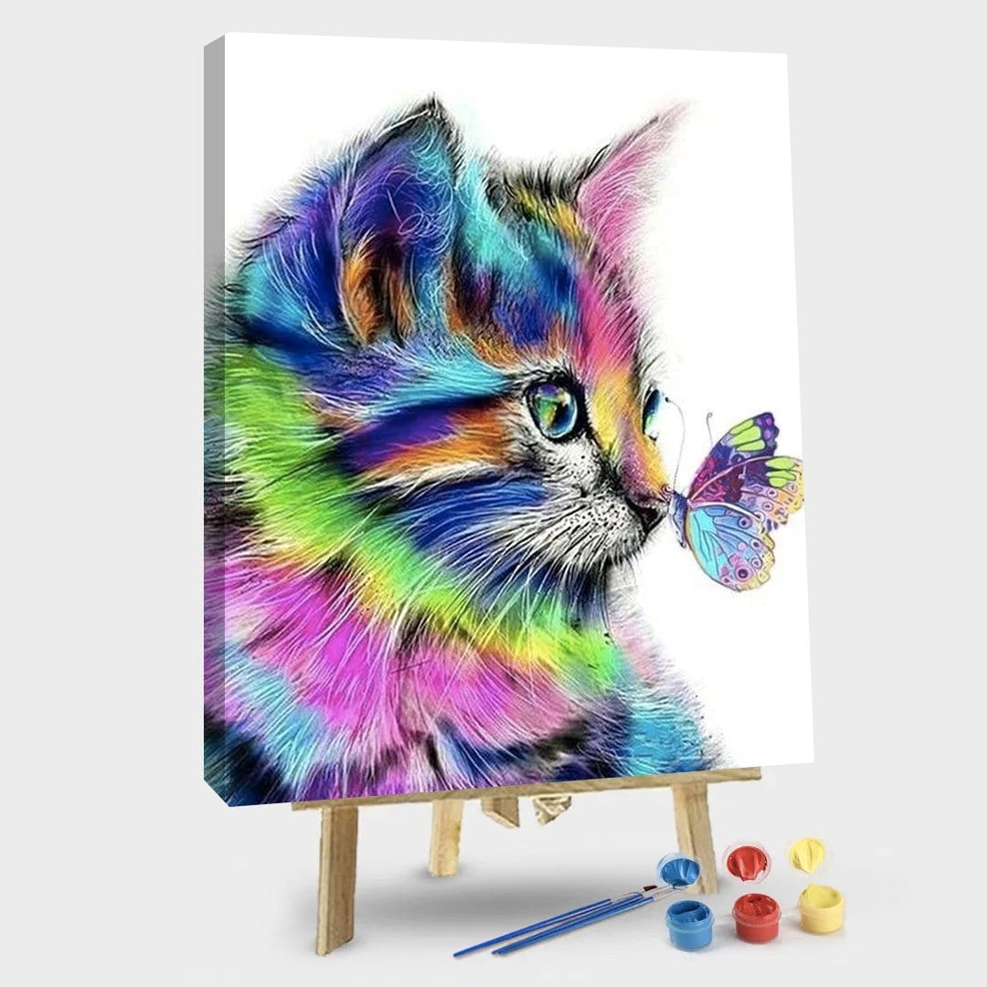 paintingnumberart 16"x20"/40x50cm / Without frame Sphynx Cat-Paint by number kit