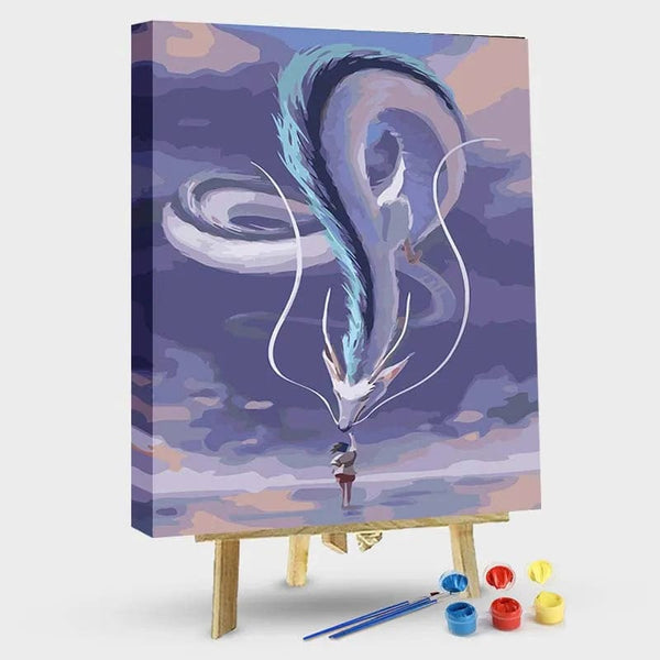 paintingnumberart 16"x20"/40x50cm / Without frame Spirited Away-Paint by Numbers Kit