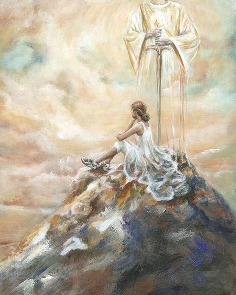 paintingnumberart 16"x20"/40x50cm / Without frame The Battle is Won-Paint by Numbers Kit