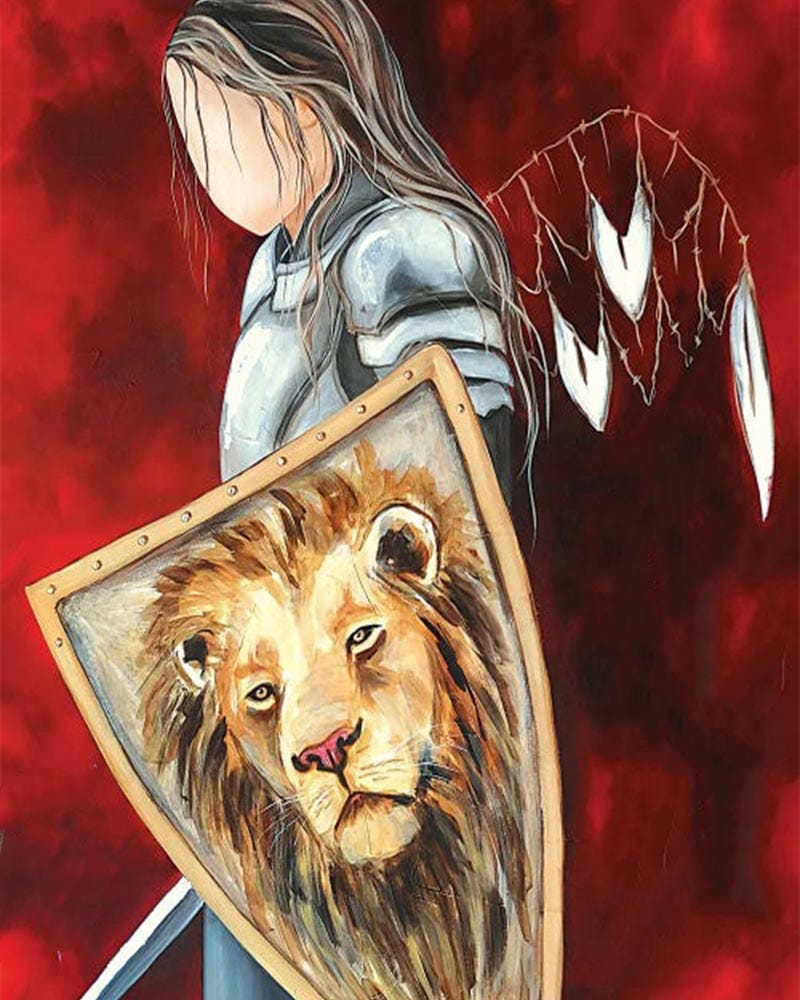 paintingnumberart 16"x20"/40x50cm / Without frame The LionIn You-Paint by Numbers Kit