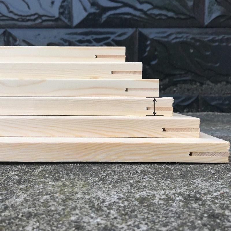 paintingnumberart (40*50cm) 1x Stretcher Bar Set DIY Frame Kit (Stretcher bars)