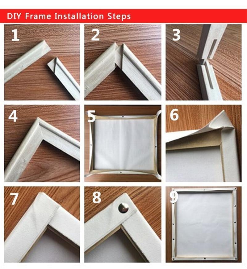 paintingnumberart (40*50cm) 1x Stretcher Bar Set DIY Frame Kit (Stretcher bars)
