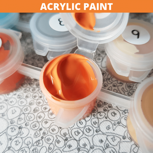 paintingnumberart Add a set of paint