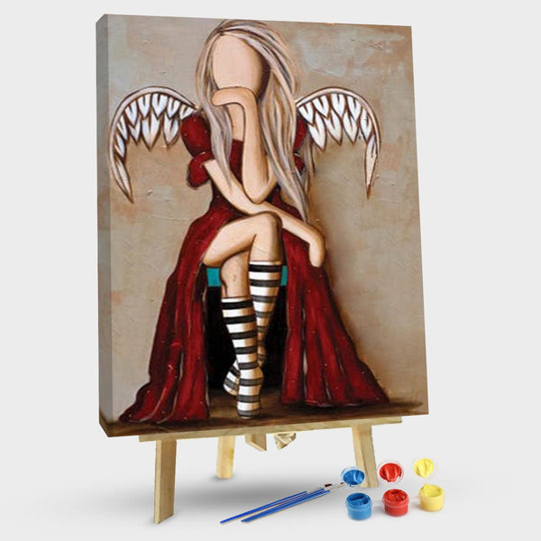 paintingnumberart And Blessed Is She-Paint by Numbers Kit