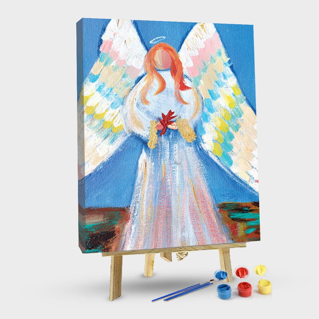 paintingnumberart Angel of Fall-Paint by Numbers Kit