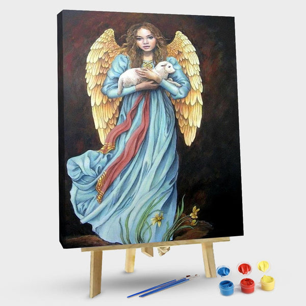 paintingnumberart Angel’s love-Paint By Numbers Kit