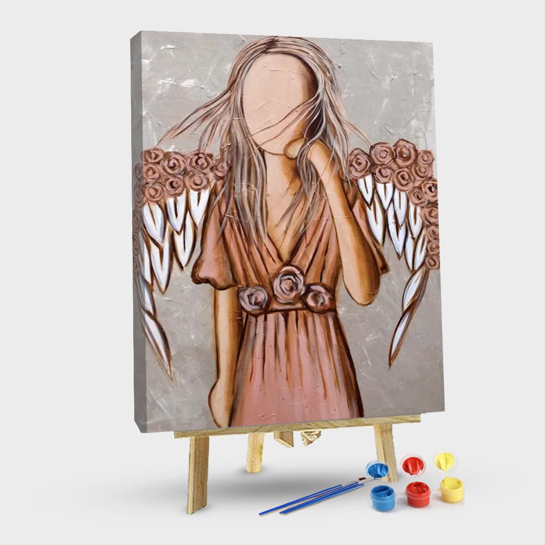 paintingnumberart Angel wings – Paint by number kit