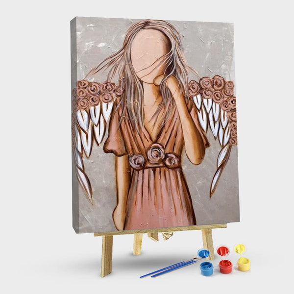 paintingnumberart Angel wings – Paint by number kit