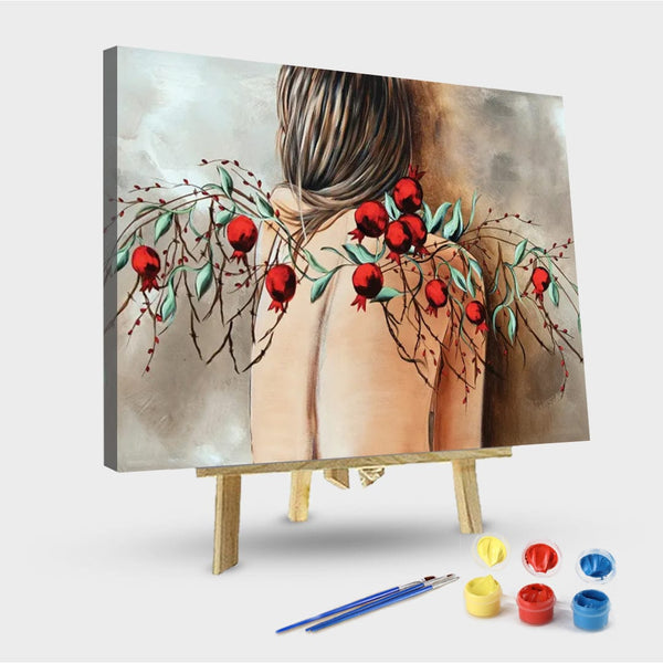 paintingnumberart Angel wings-Paint By Numbers Kit