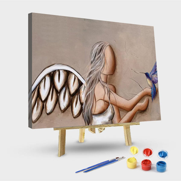 paintingnumberart Angel wings-Paint by Numbers Kit