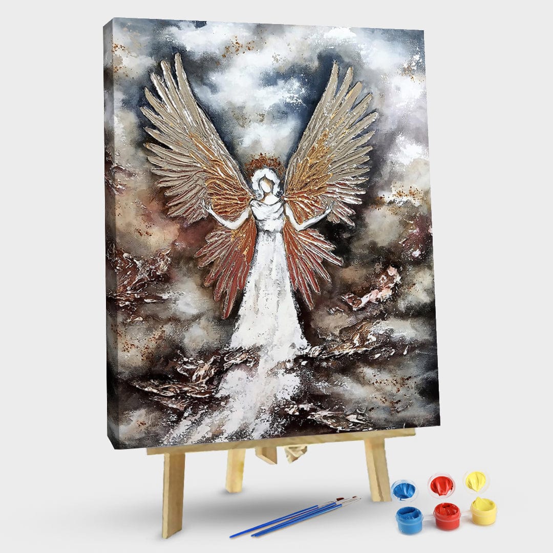 paintingnumberart Angel wings-Paint By Numbers Kit