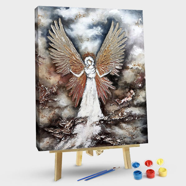 paintingnumberart Angel wings-Paint By Numbers Kit