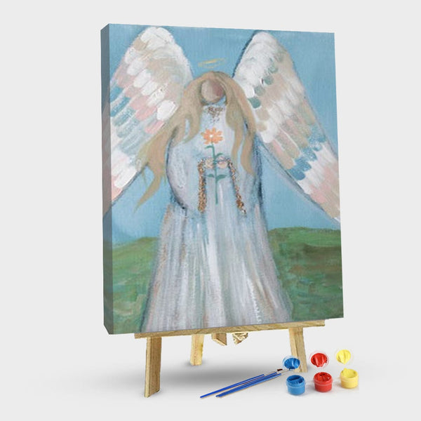 paintingnumberart AngelinSpring-Paint by Numbers Kit
