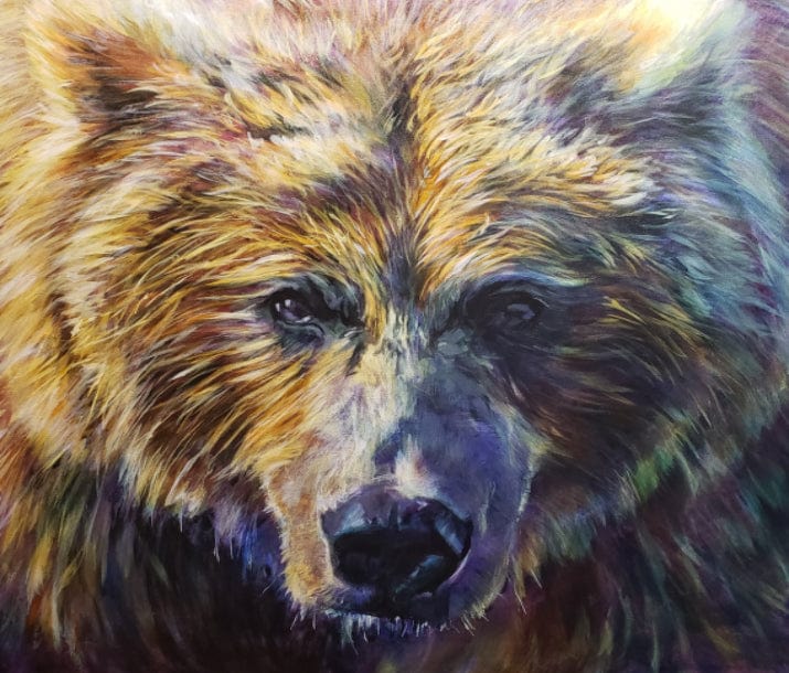 paintingnumberart Big bear– Paint By Number