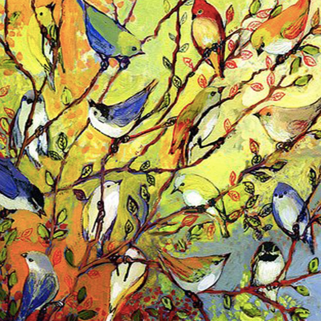 paintingnumberart Birds-Mini DIY Paint by Numbers Kit