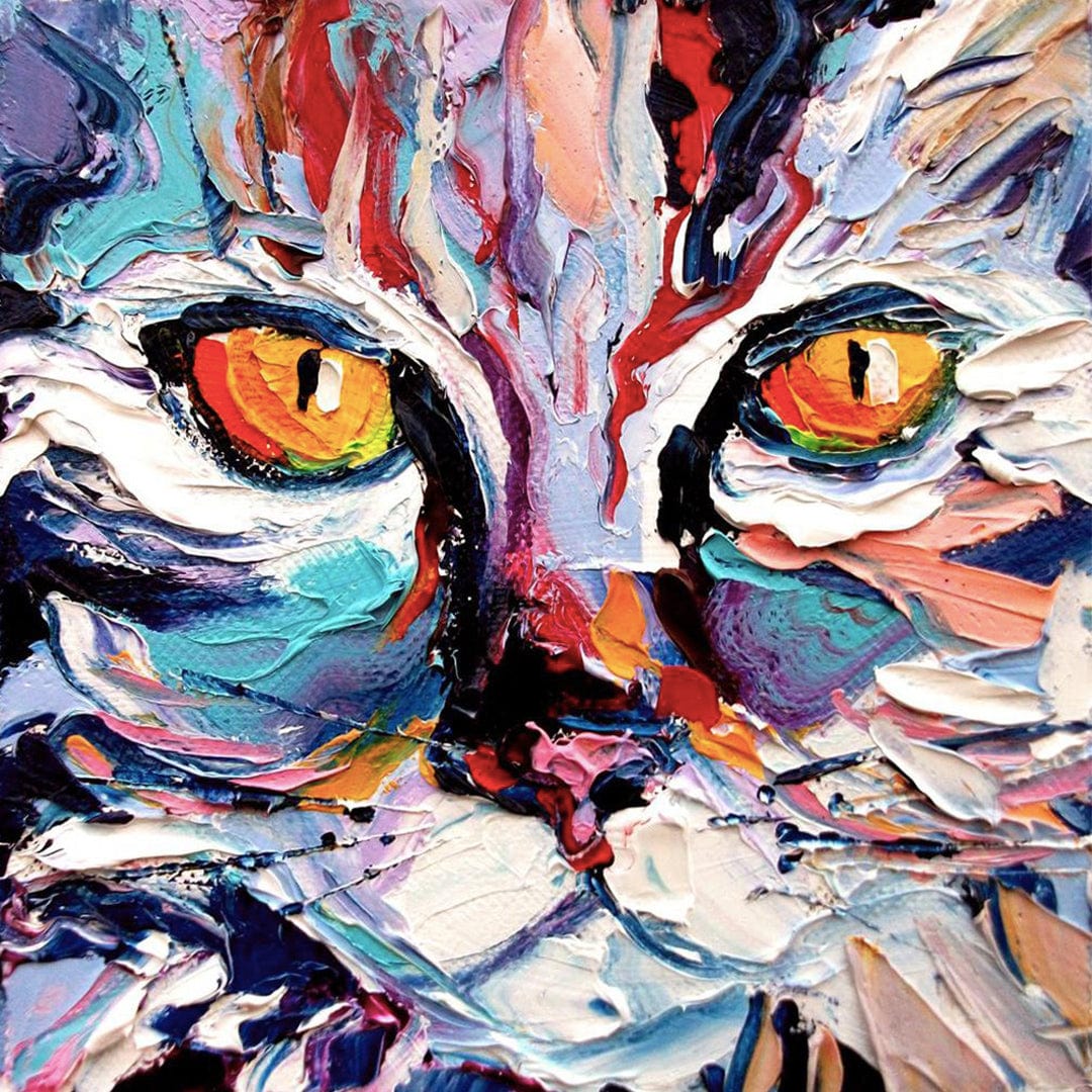 paintingnumberart Burmese cat-Paint by Numbers Kit