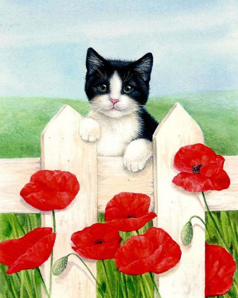 paintingnumberart CatII-Paint By Numbers Kit