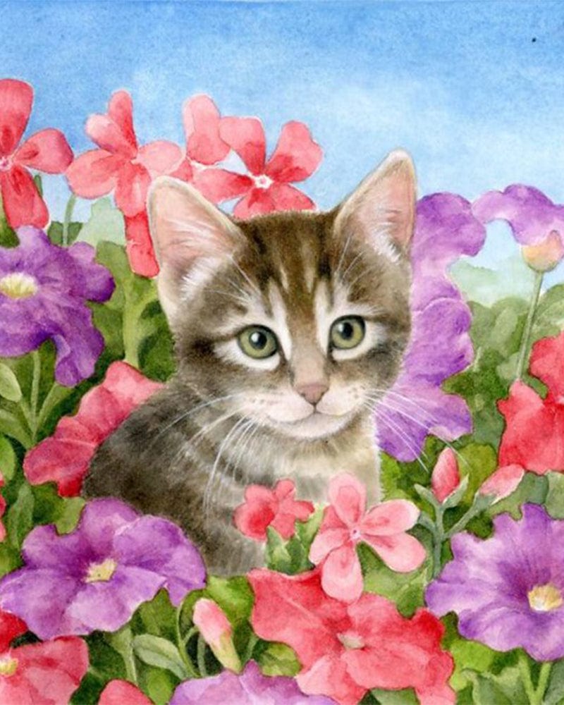 paintingnumberart CatIII-Paint By Numbers Kit