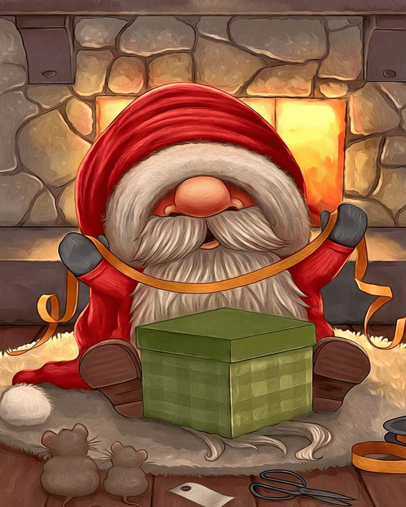 paintingnumberart Christmas#1-Paint by Numbers Kit