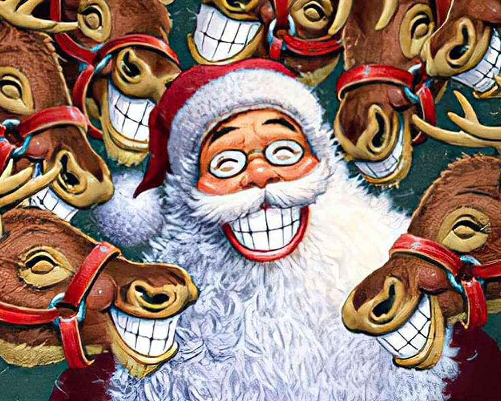 paintingnumberart Christmas Santa Claus VI-Paint by Numbers Kit