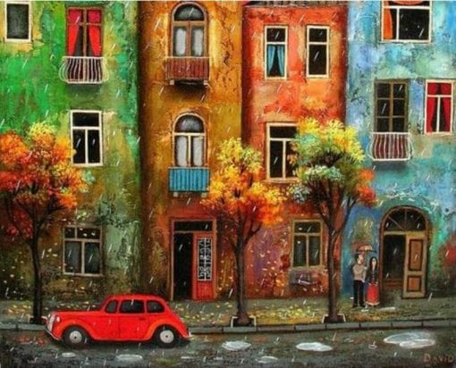paintingnumberart Colorful City Dreams – Cities Paint By Number
