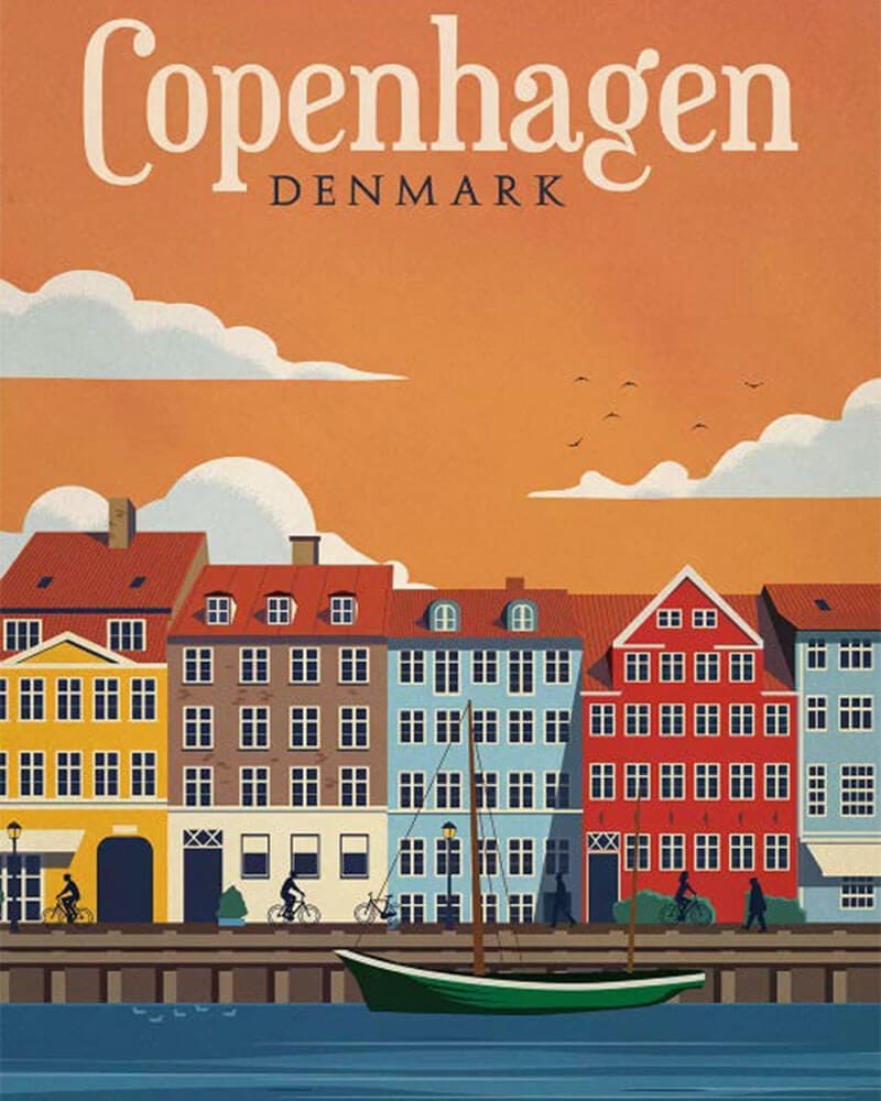 paintingnumberart Copenhagen-Paint by Numbers Kit