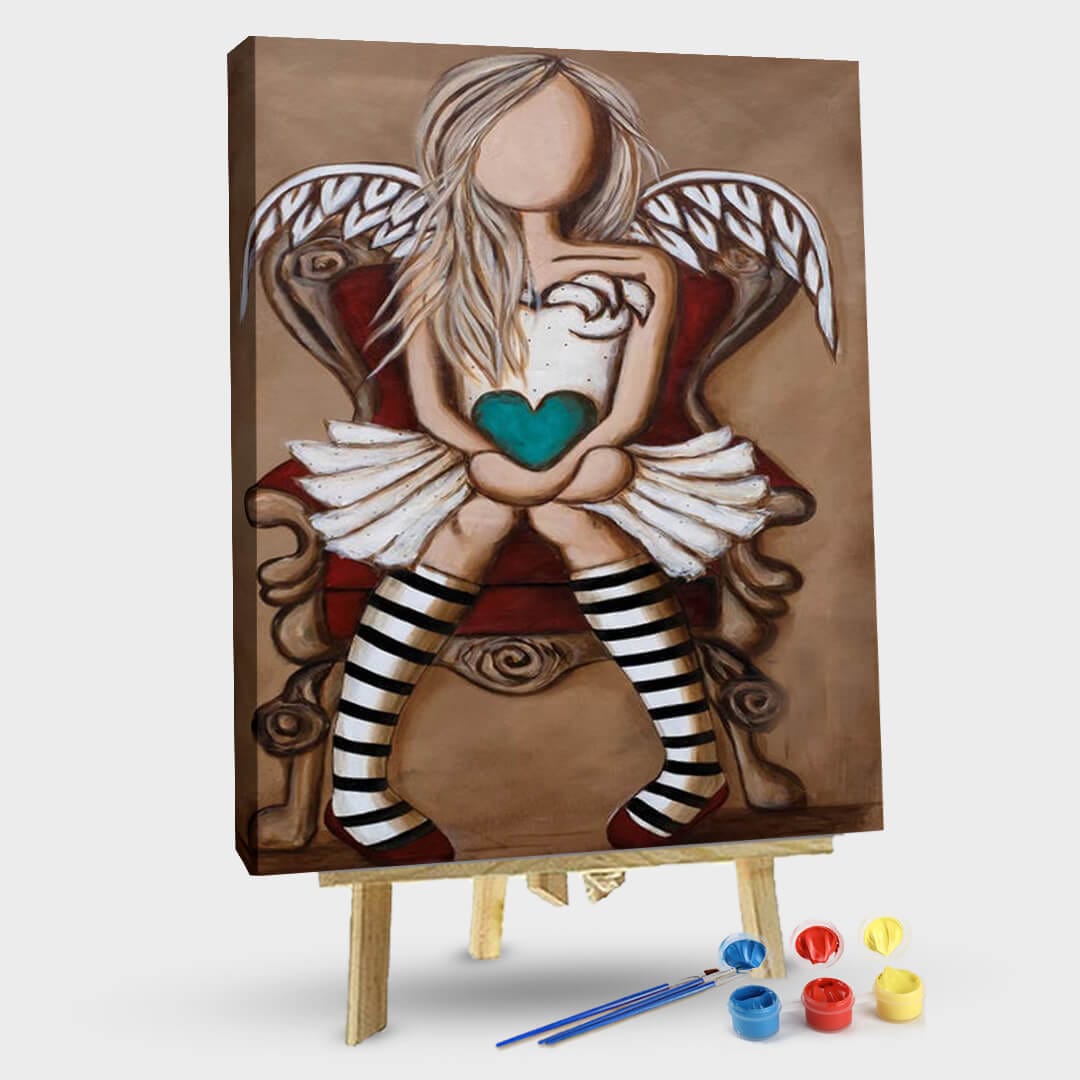 paintingnumberart Cosy-Paint by number kit