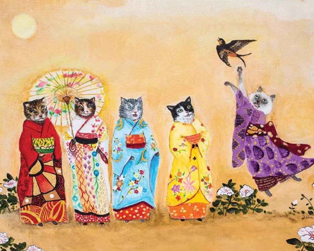 paintingnumberart Court cat-Paint By Numbers Kit