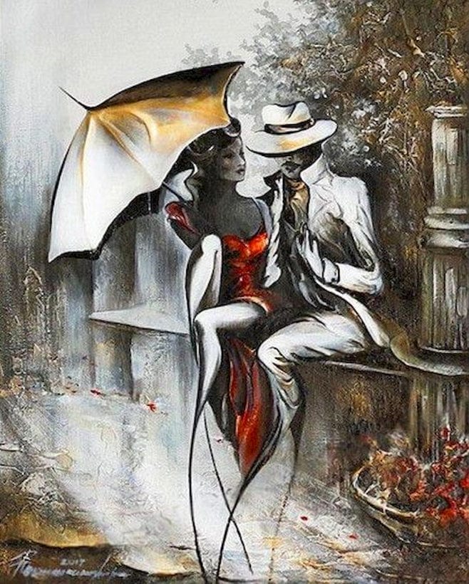 paintingnumberart Dance partner-Paint by Numbers Kit
