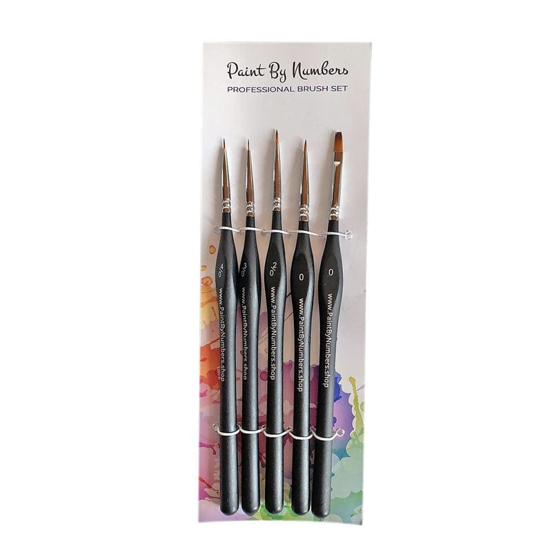 paintingnumberart Detail Brush Set