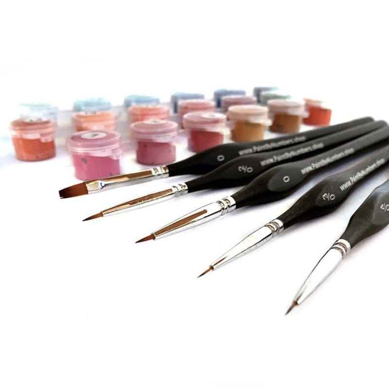 paintingnumberart Detail Brush Set