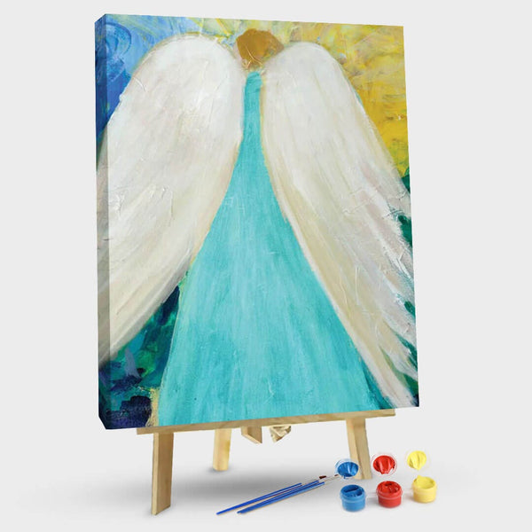 paintingnumberart Dreams and Angel Wings-Paint by Numbers Kit