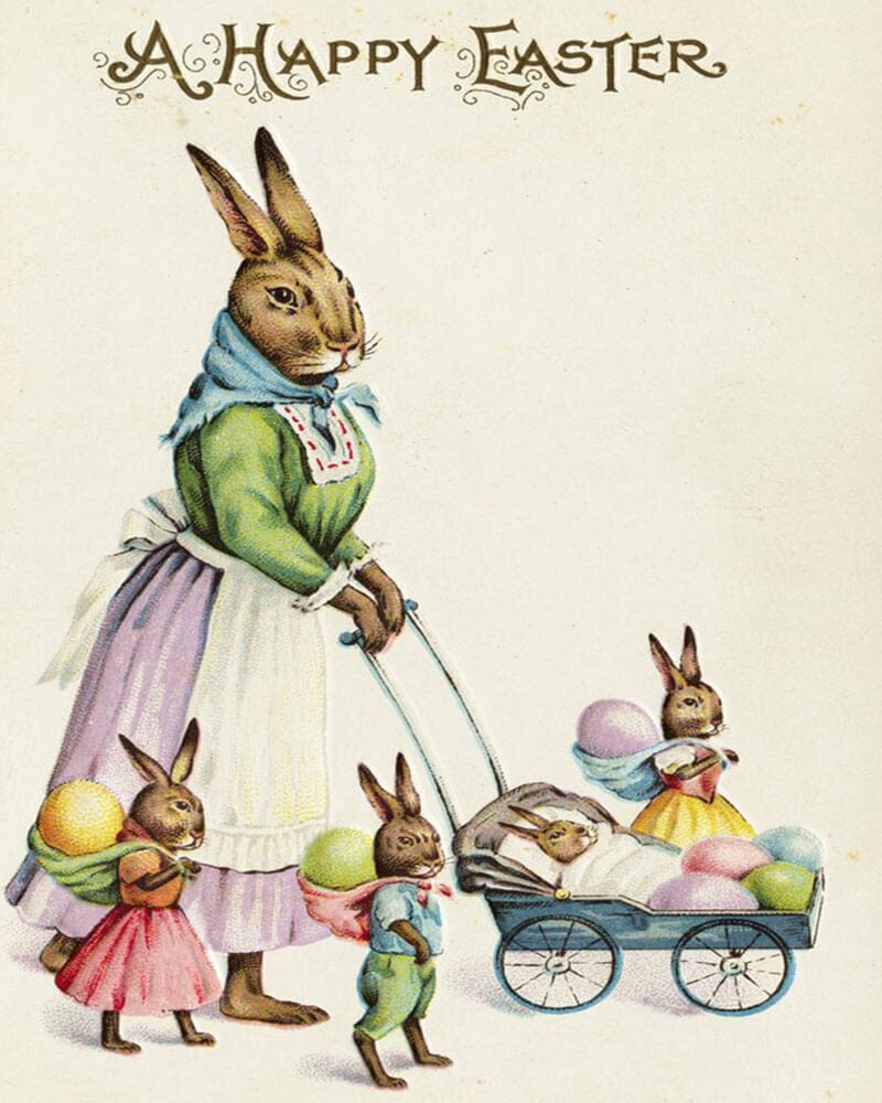 paintingnumberart Easter-Bunny – Paint By Numbers Kit