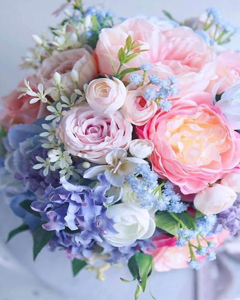 paintingnumberart European style flower arrangement-Paint by Numbers Kit