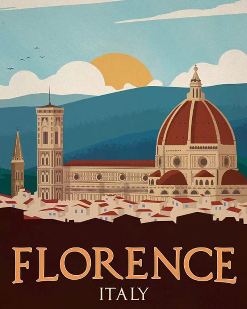 paintingnumberart Florence-Paint by Numbers Kit