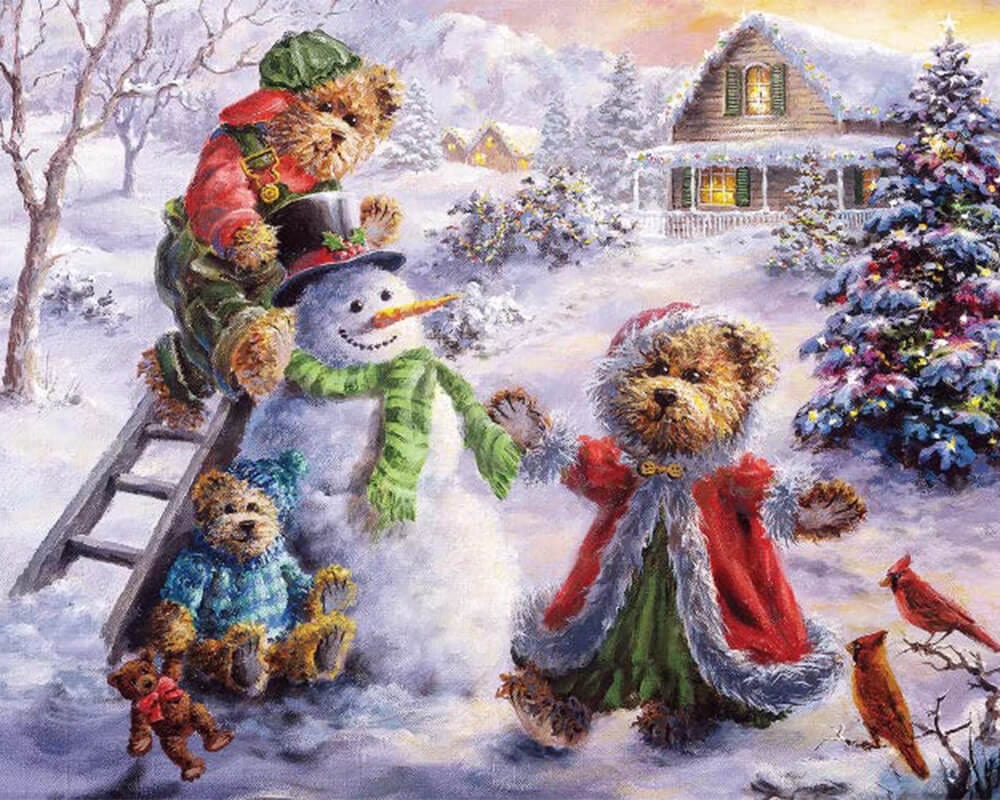 paintingnumberart Fun Loving Merriment-Paint by Numbers Kit