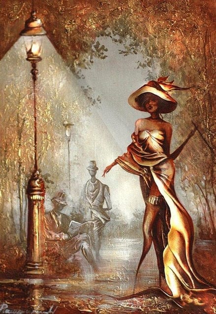 paintingnumberart Goddess of temperament – Paint by number kit