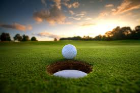 paintingnumberart Golf Ball And Hole – Landscape Paint By Number