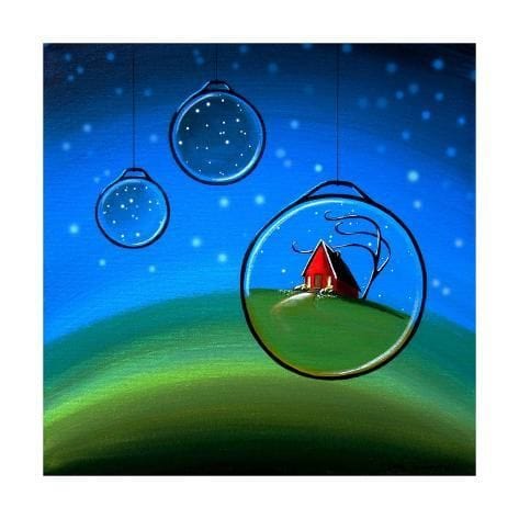 paintingnumberart Grassland under the stars-Paint by Numbers Kit
