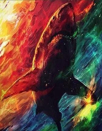 paintingnumberart Great Whale Shark – Animals Paint By Number